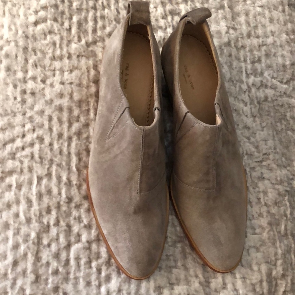 rag&bone Suede ankle bootie Grey size 41